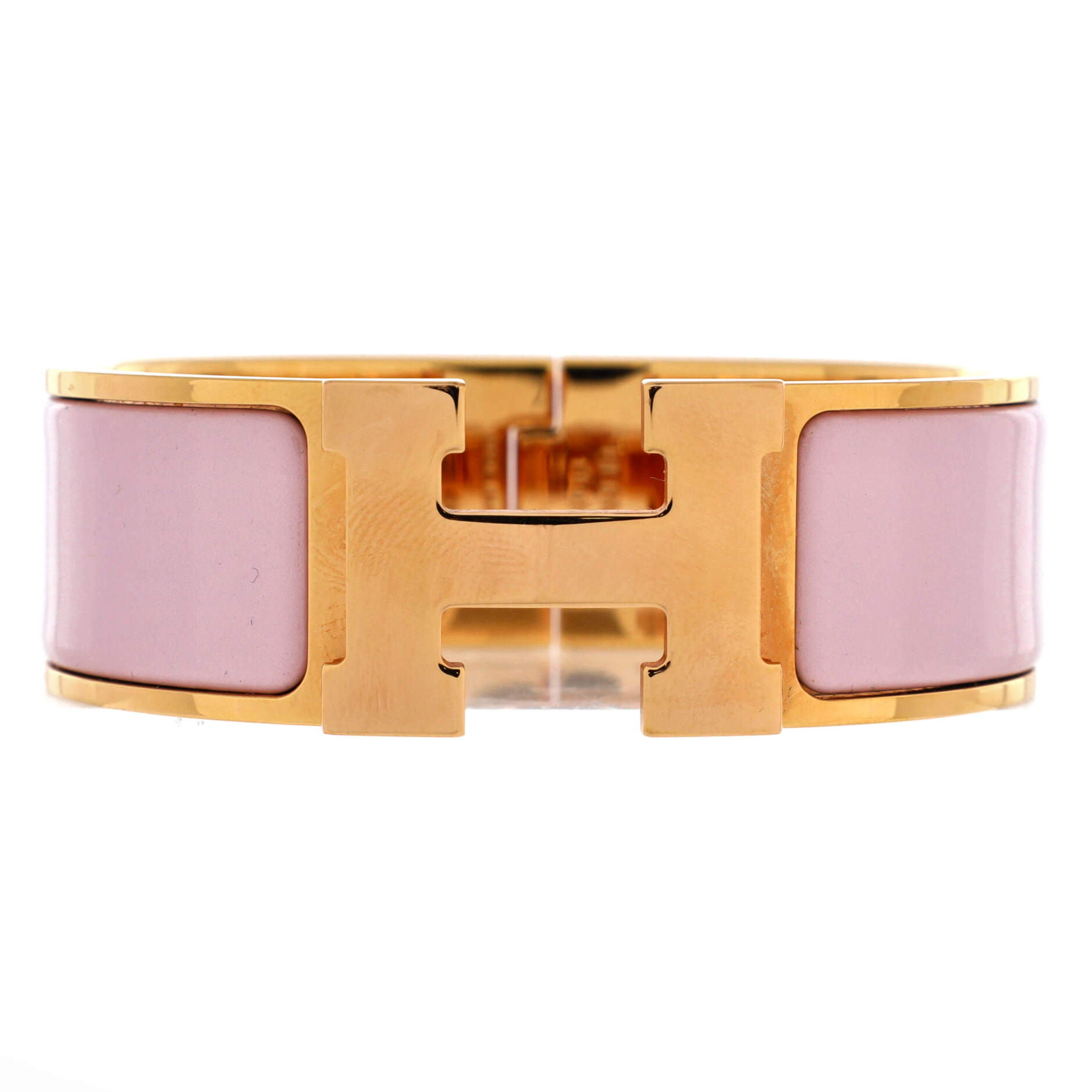 Clic H Bracelet Enamel Wide