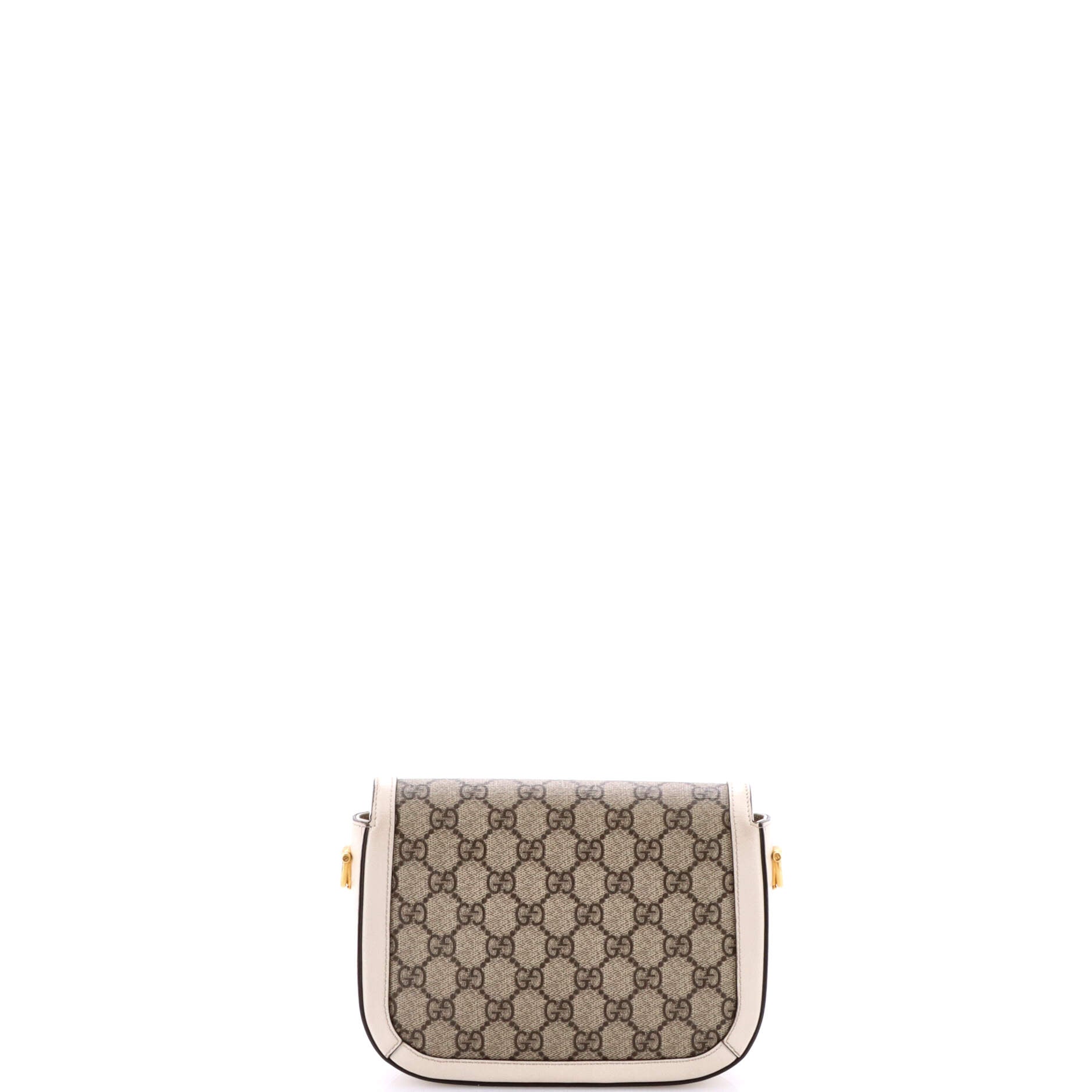 Horsebit 1955 Shoulder Bag GG Coated Canvas with Leather Mini