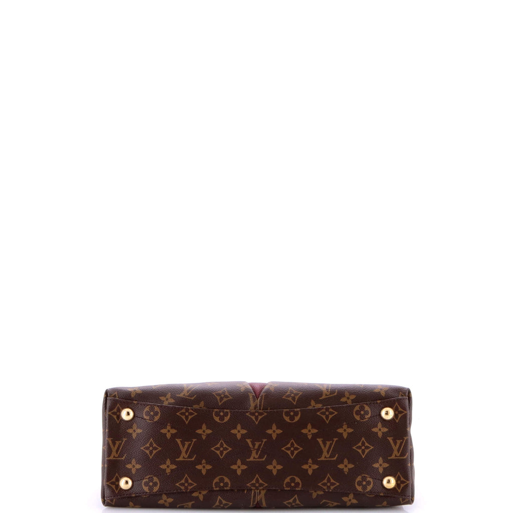 V Tote Monogram Canvas and Leather MM