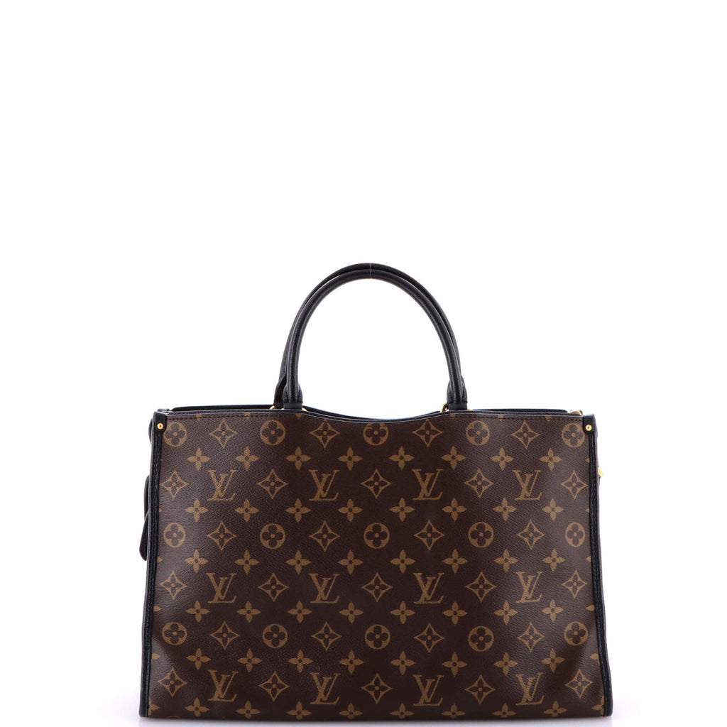 Popincourt NM Handbag Monogram Canvas with Leather MM