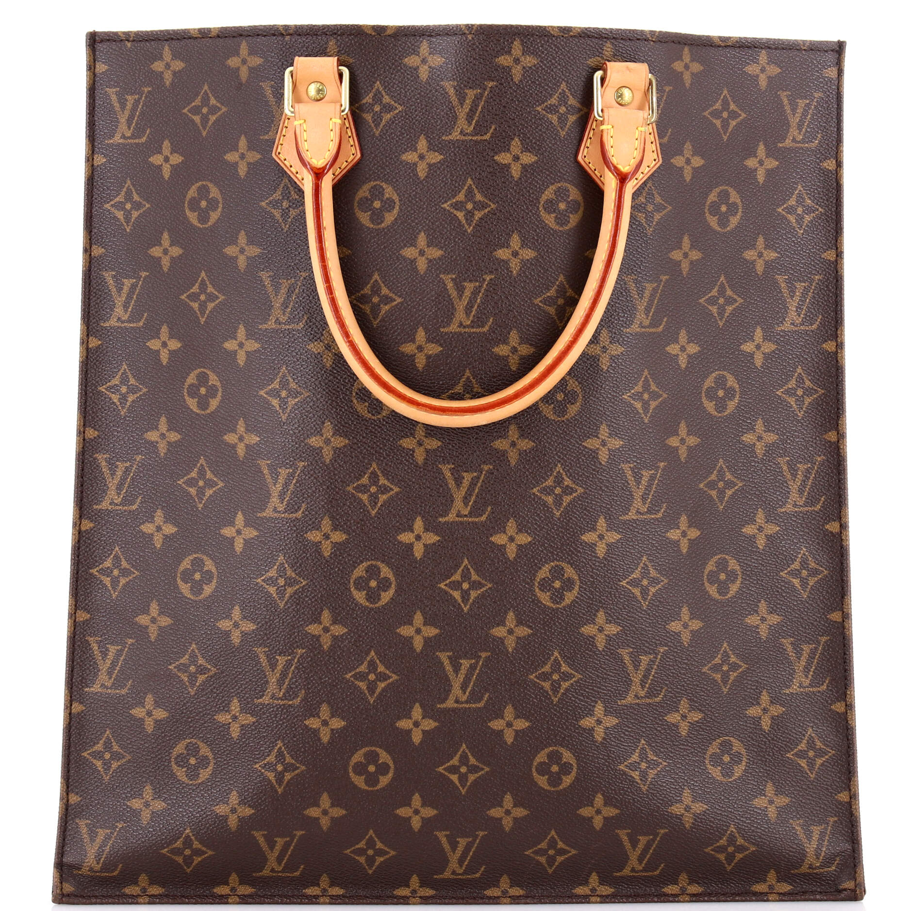 Vintage Sac Plat Bag Monogram Canvas