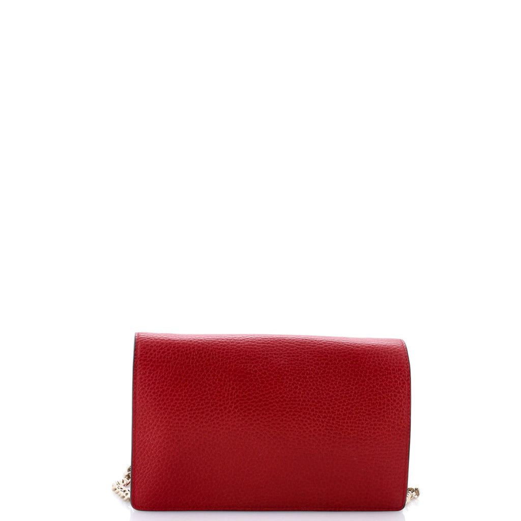 Soho Wallet on Chain Leather