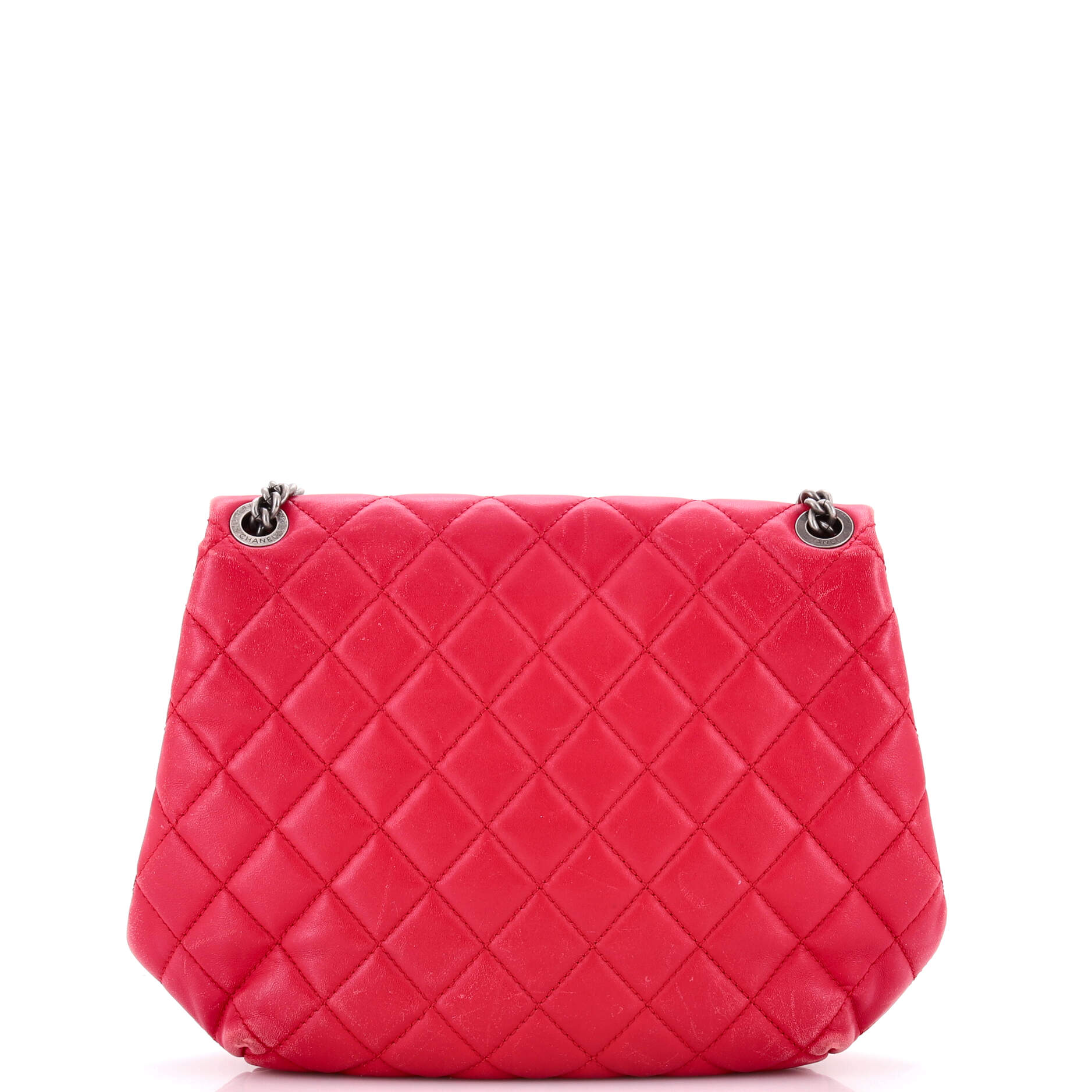 Daily Supple Flap Bag Quilted Lambskin Large