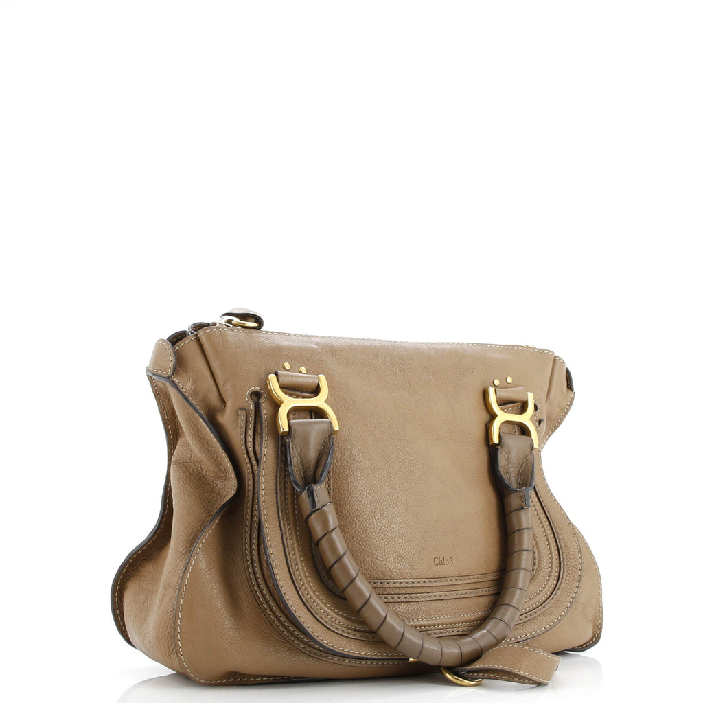 Marcie Satchel Leather Medium