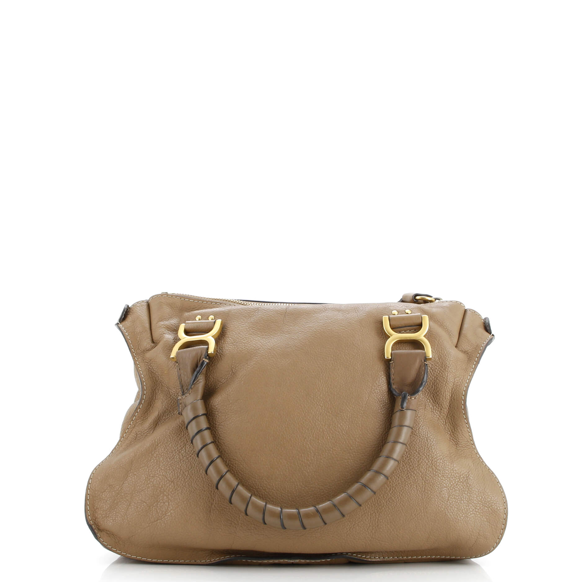 Marcie Satchel Leather Medium