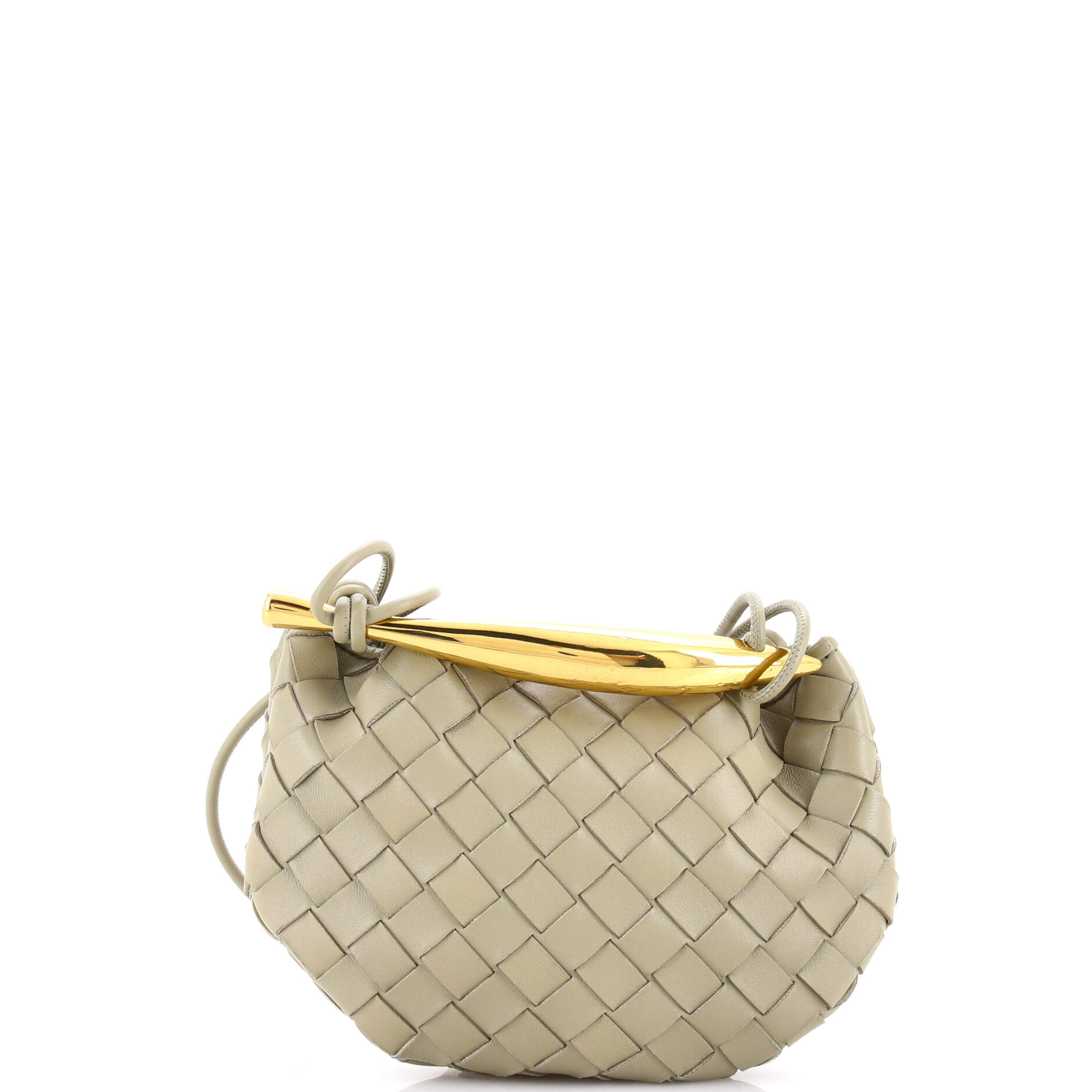 Sardine Top Handle Bag Intrecciato Nappa Mini