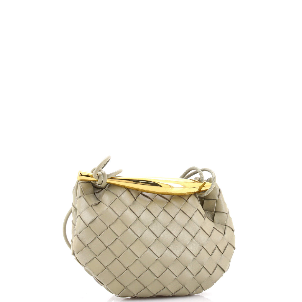 Sardine Top Handle Bag Intrecciato Nappa Mini
