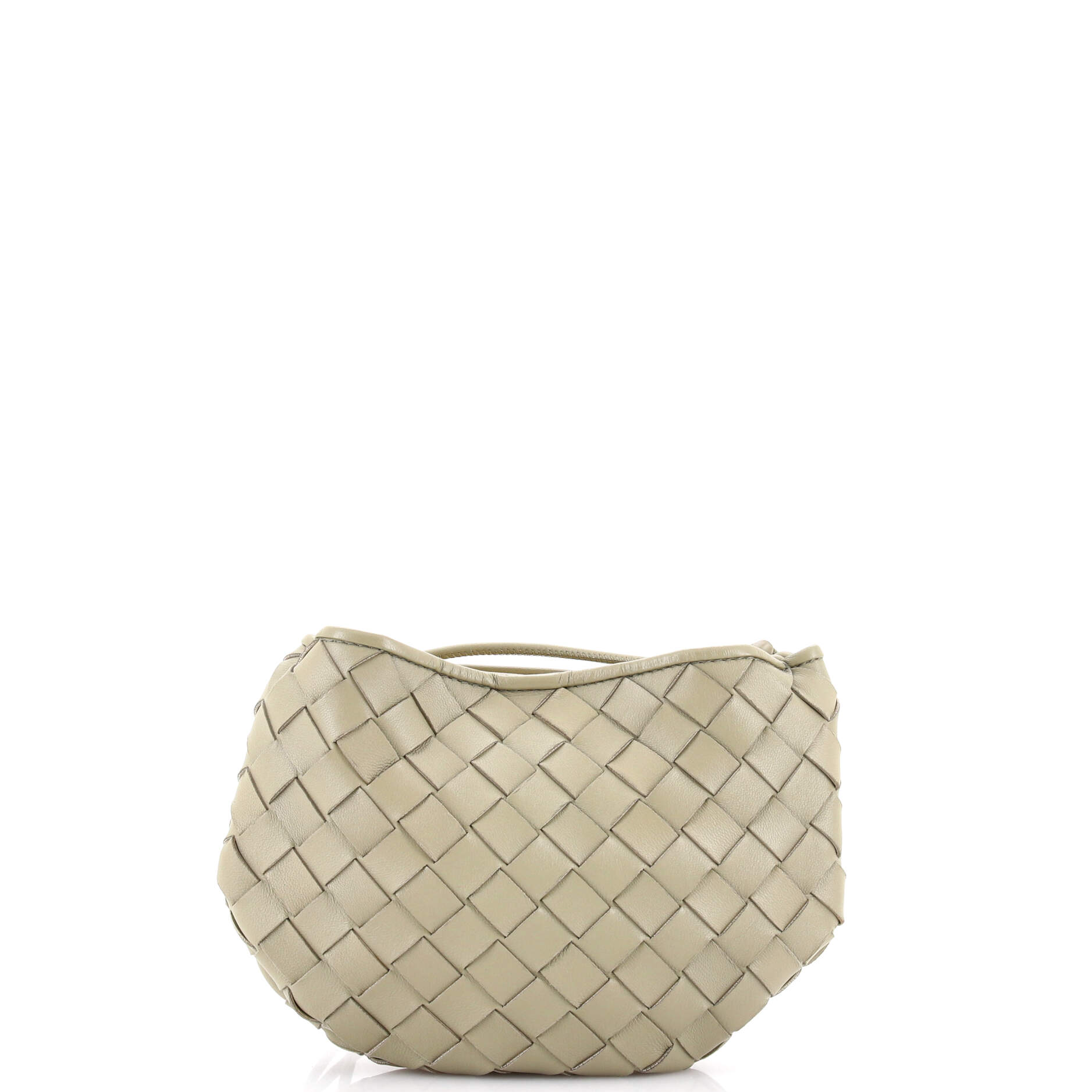 Sardine Top Handle Bag Intrecciato Nappa Mini