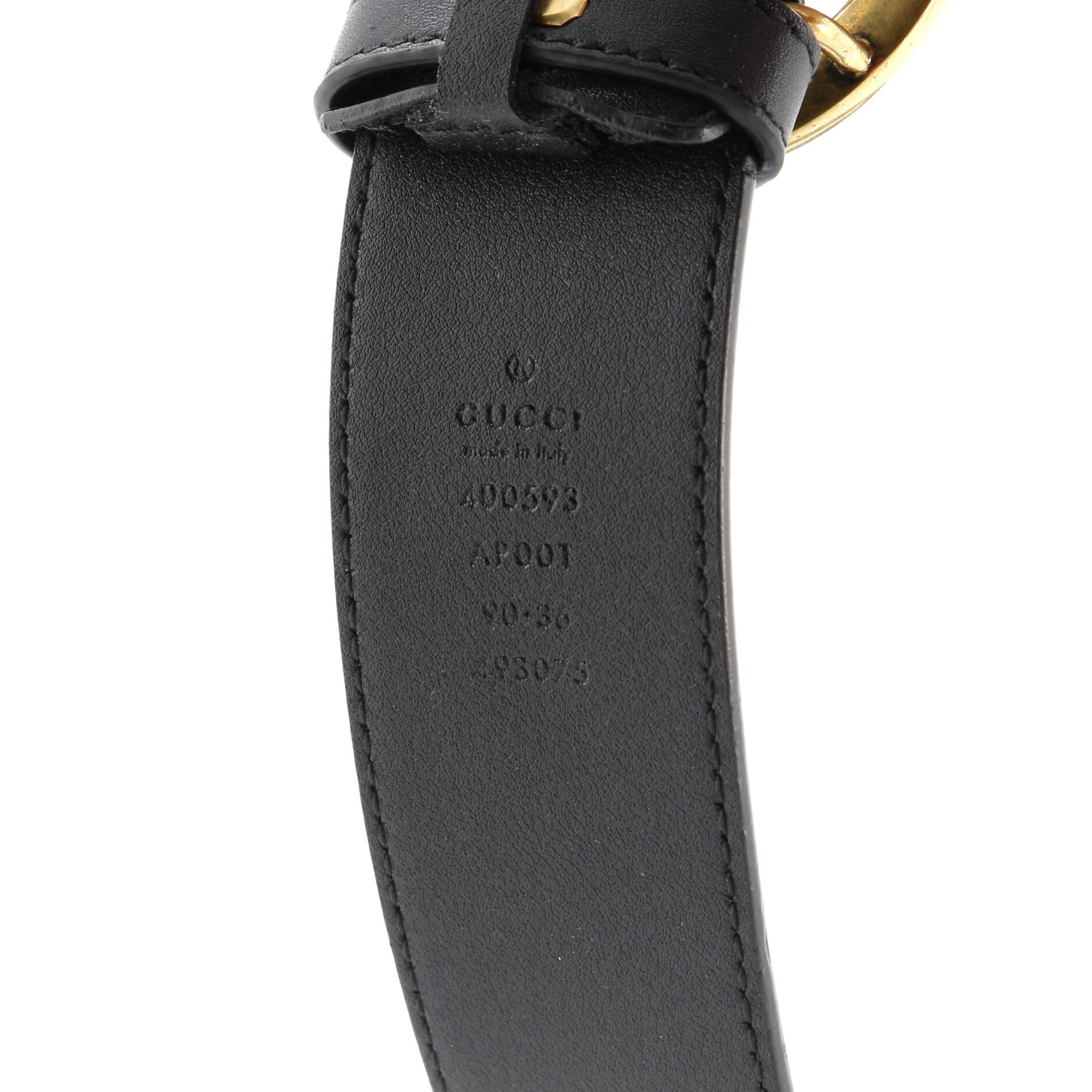 GG Marmont Belt Leather Wide