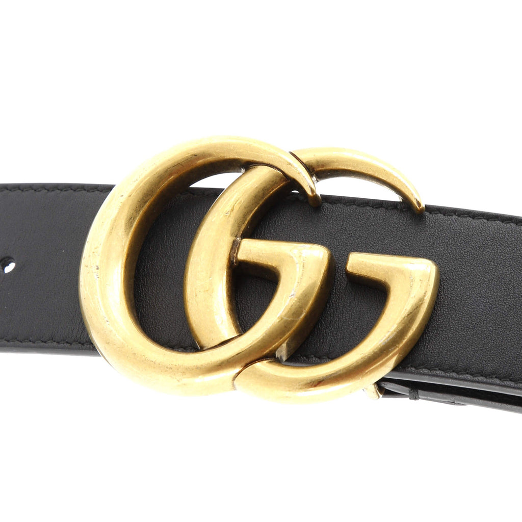 GG Marmont Belt Leather Wide