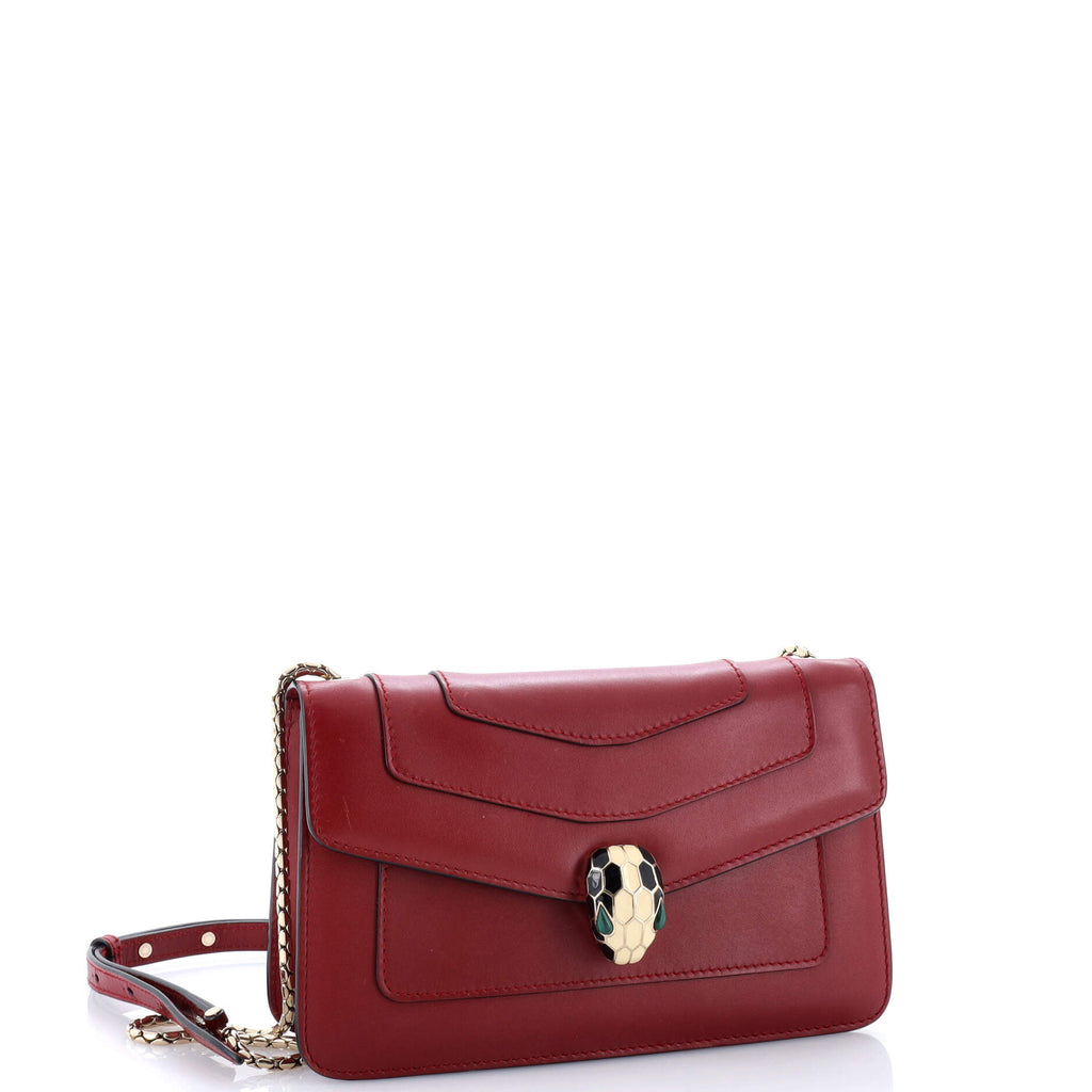 Serpenti Forever Shoulder Bag Leather Small