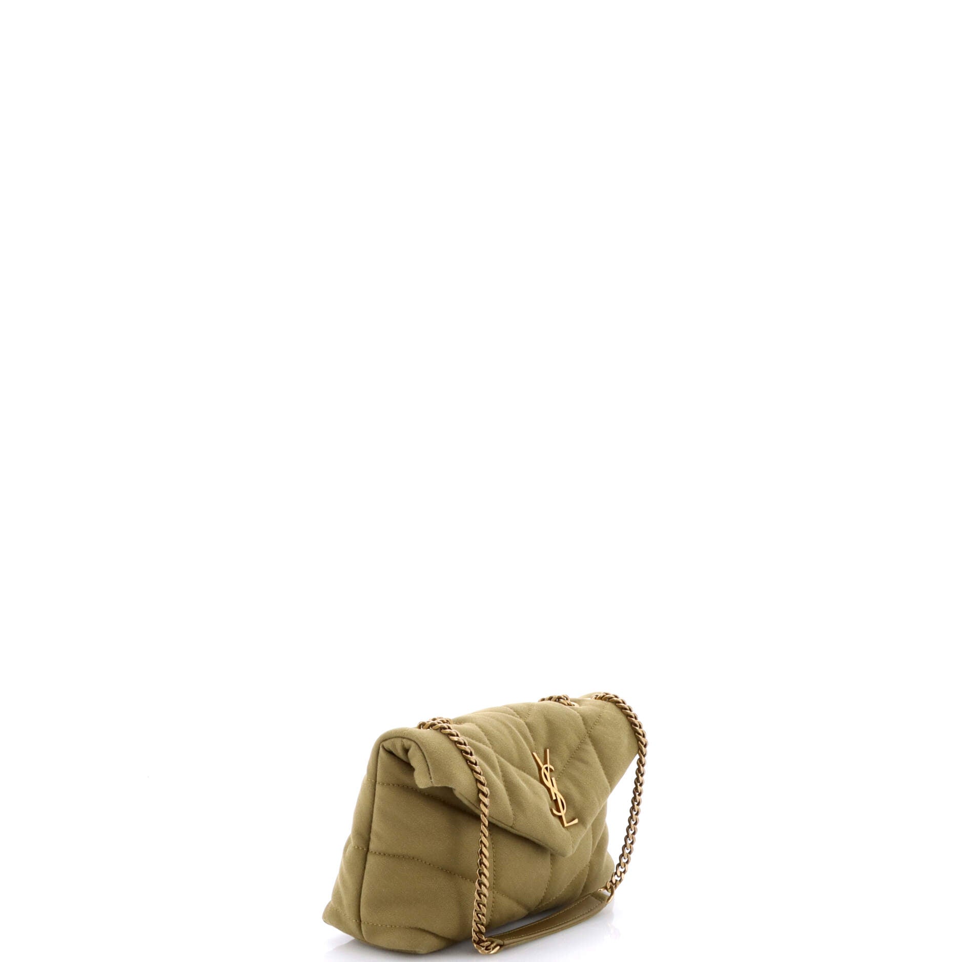 Loulou Puffer Shoulder Bag Quilted Canvas Mini