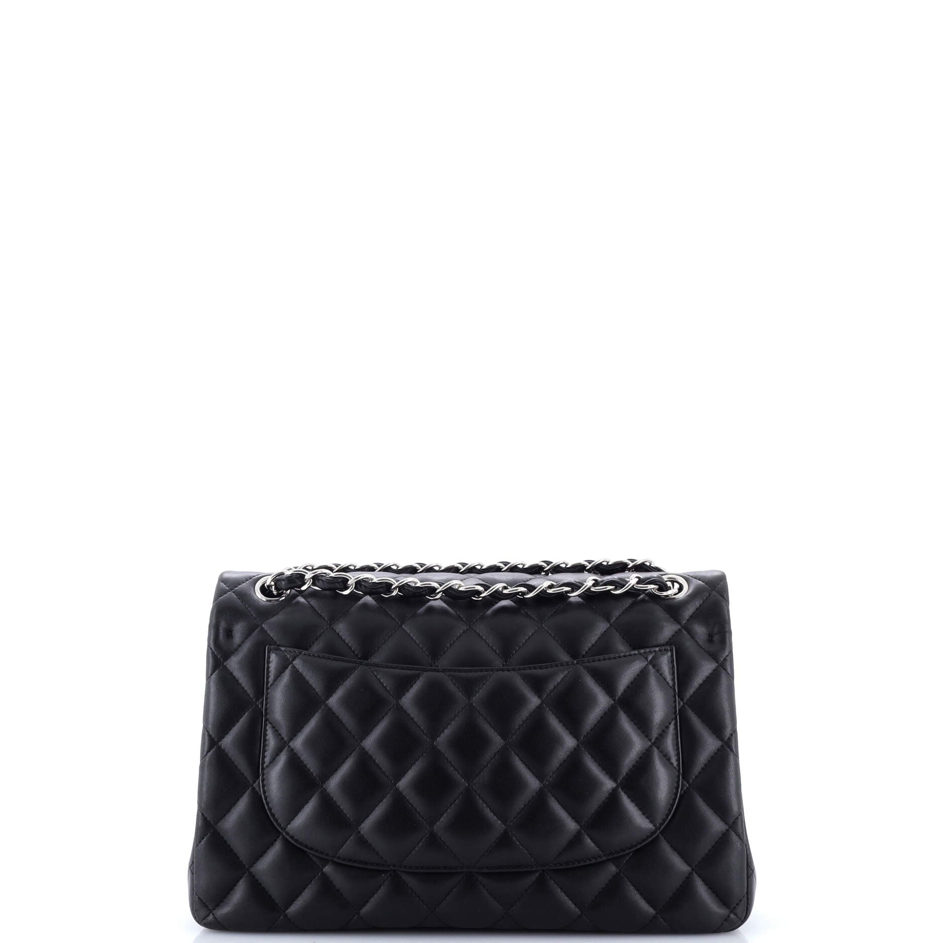 Classic Double Flap Bag Quilted Lambskin Jumbo