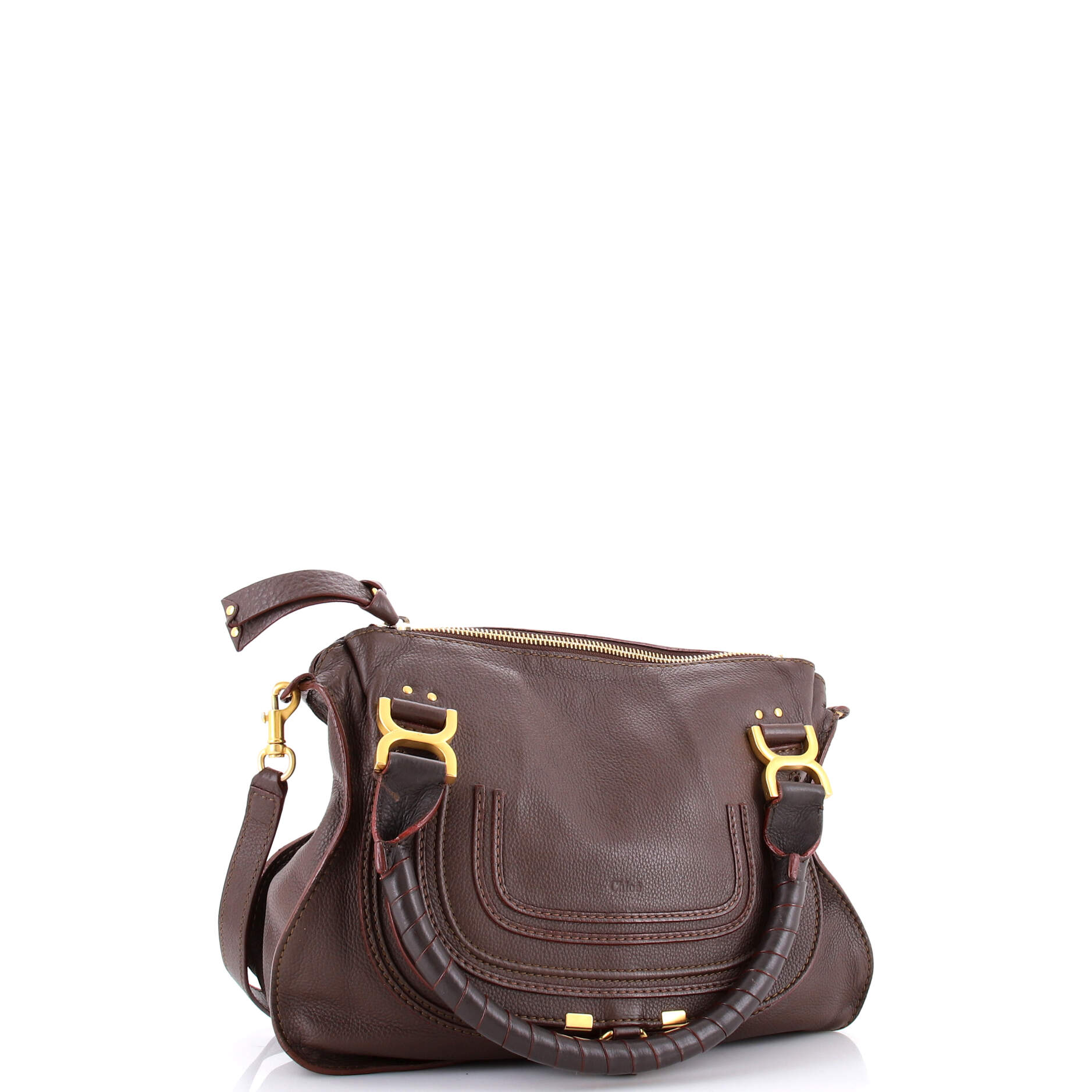 Marcie Satchel Leather Medium