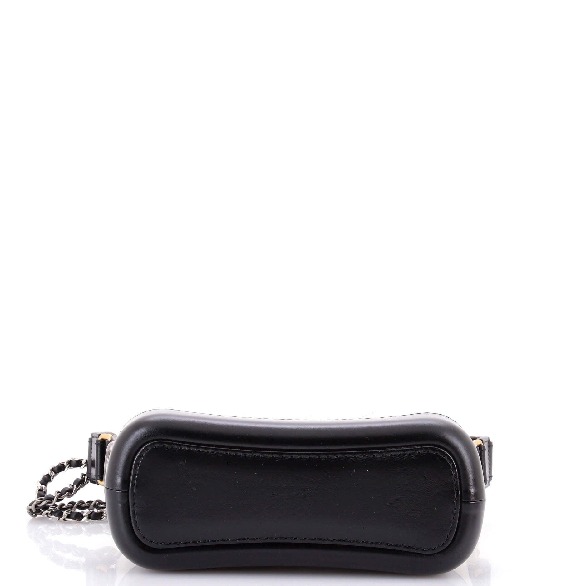 Bicolor Gabrielle Hobo Quilted Aged Calfskin Small