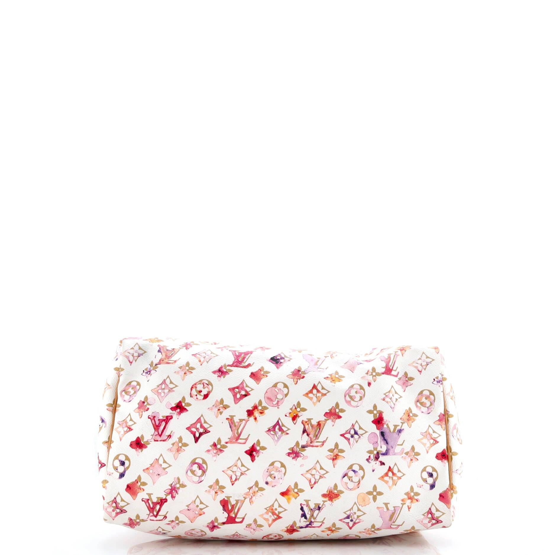Speedy Handbag Monogram Watercolor Aquarelle 35