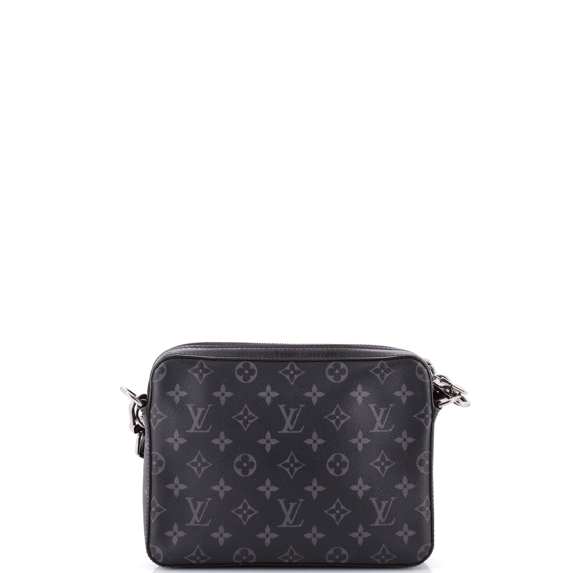 Trio Messenger Bag Reverse Monogram Eclipse Canvas
