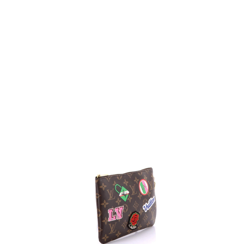 City Pouch Limited Edition Patches Monogram Canvas