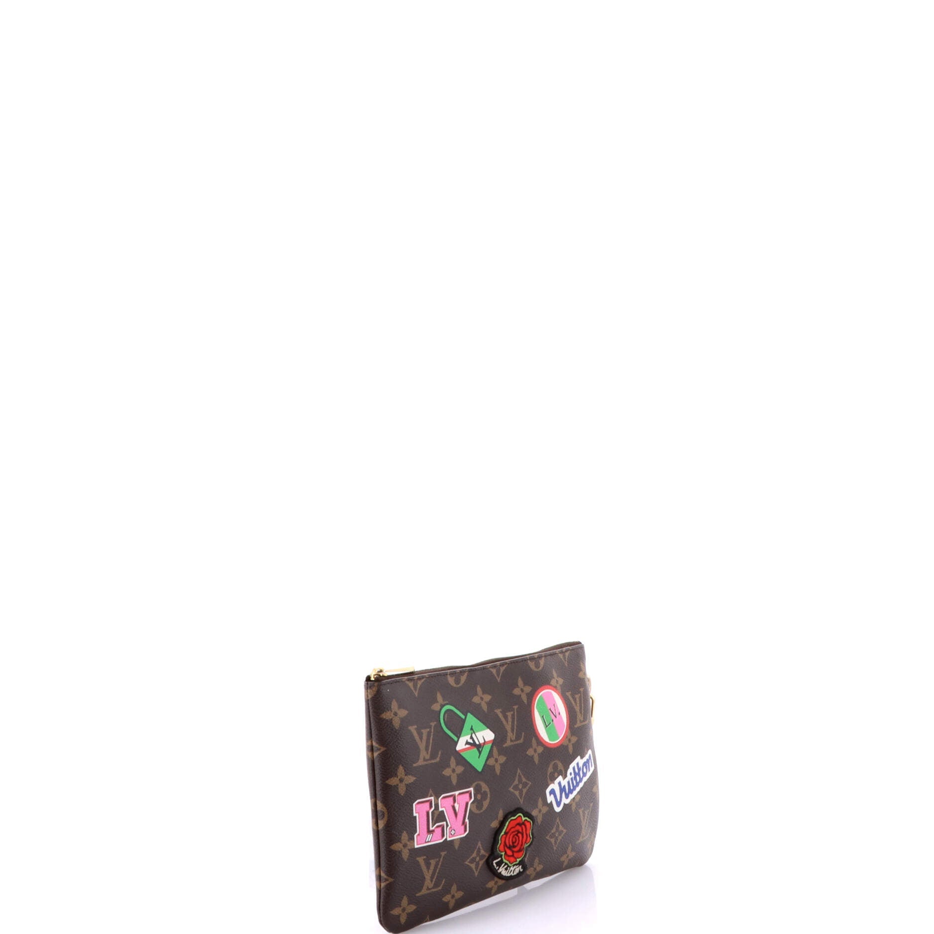 City Pouch Limited Edition Patches Monogram Canvas