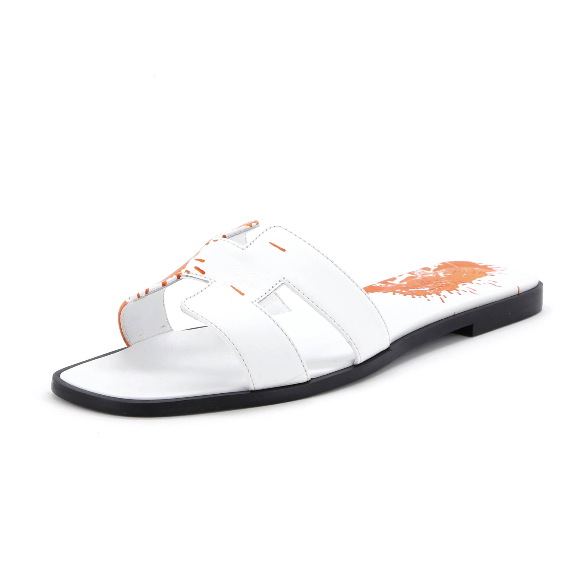 Women's Oran Sandals Printed Leather
