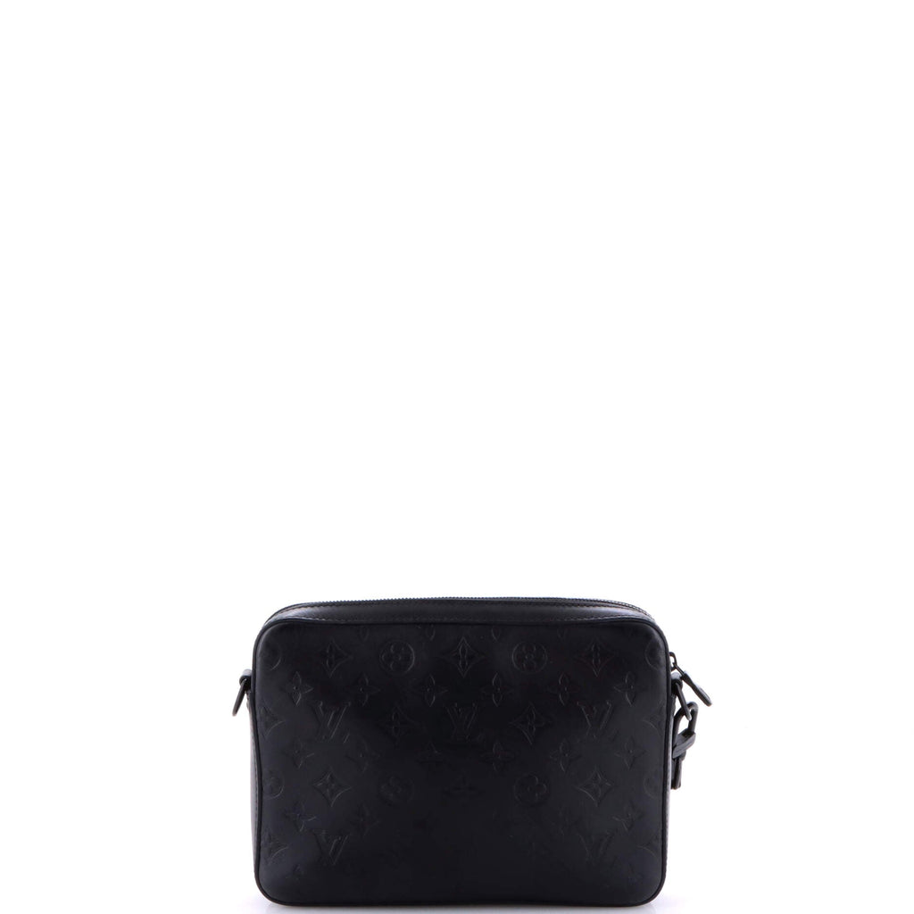 Duo Messenger Bag Monogram Shadow Leather