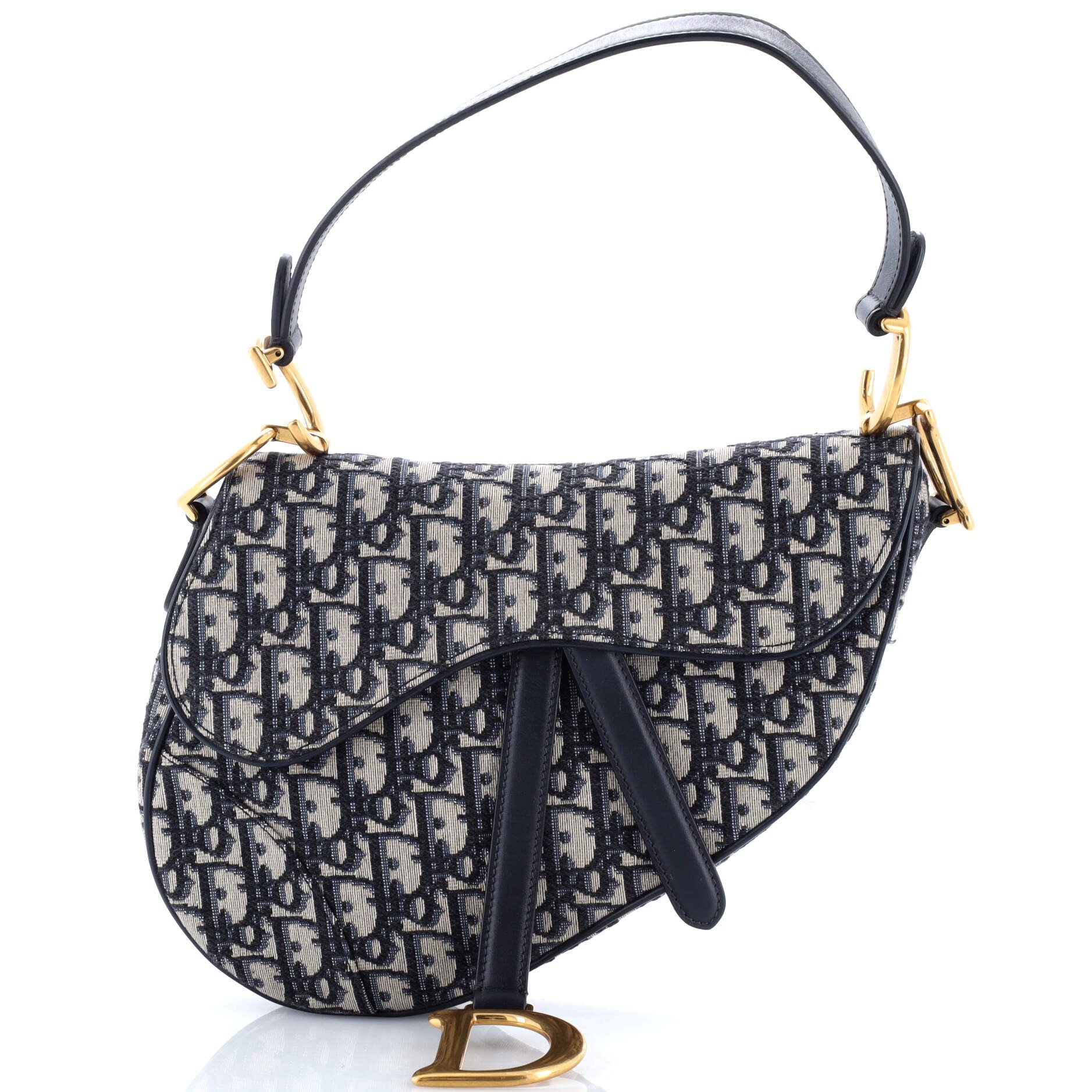 Saddle Handbag Oblique Canvas Medium