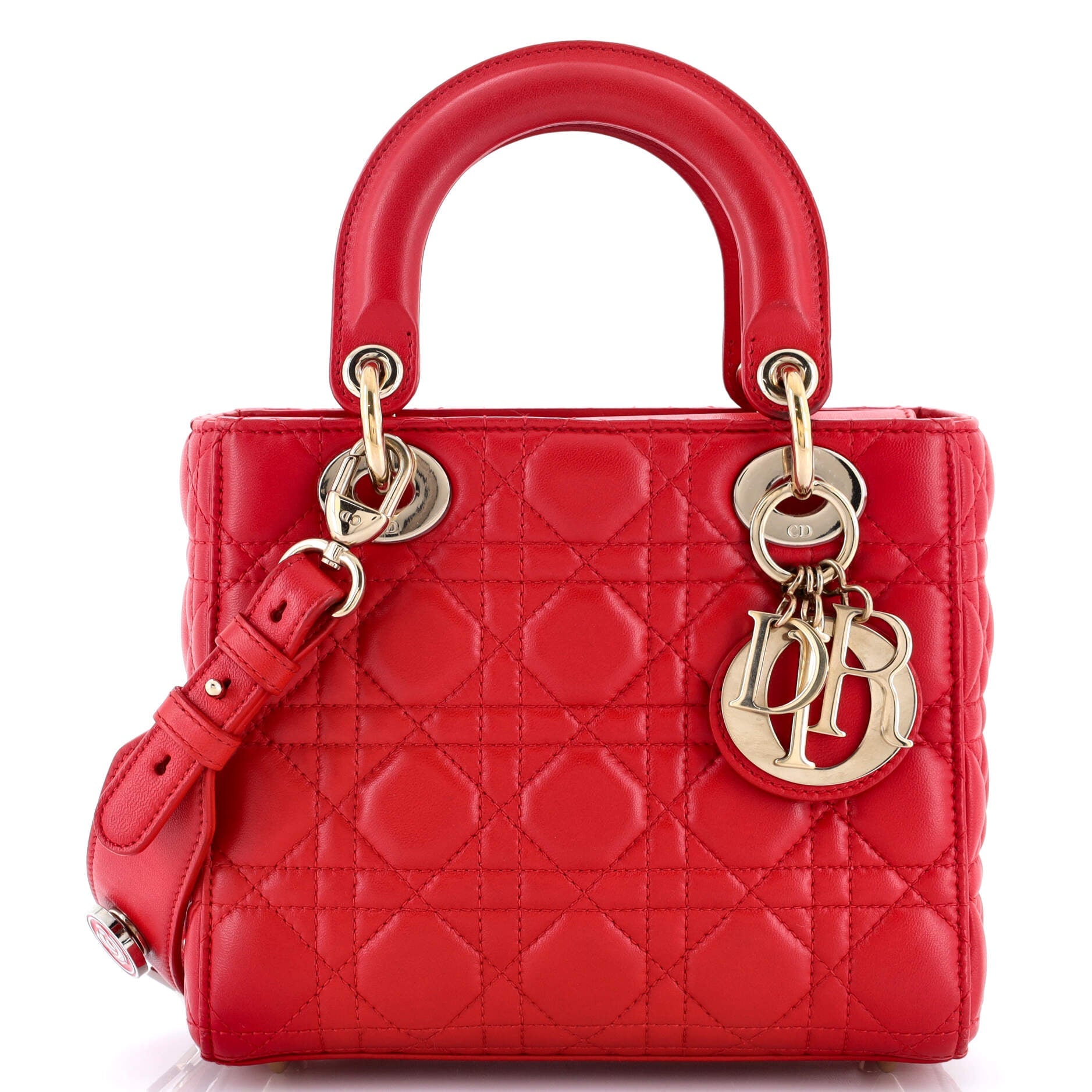 My Lady Dior Bag Cannage Quilt Lambskin