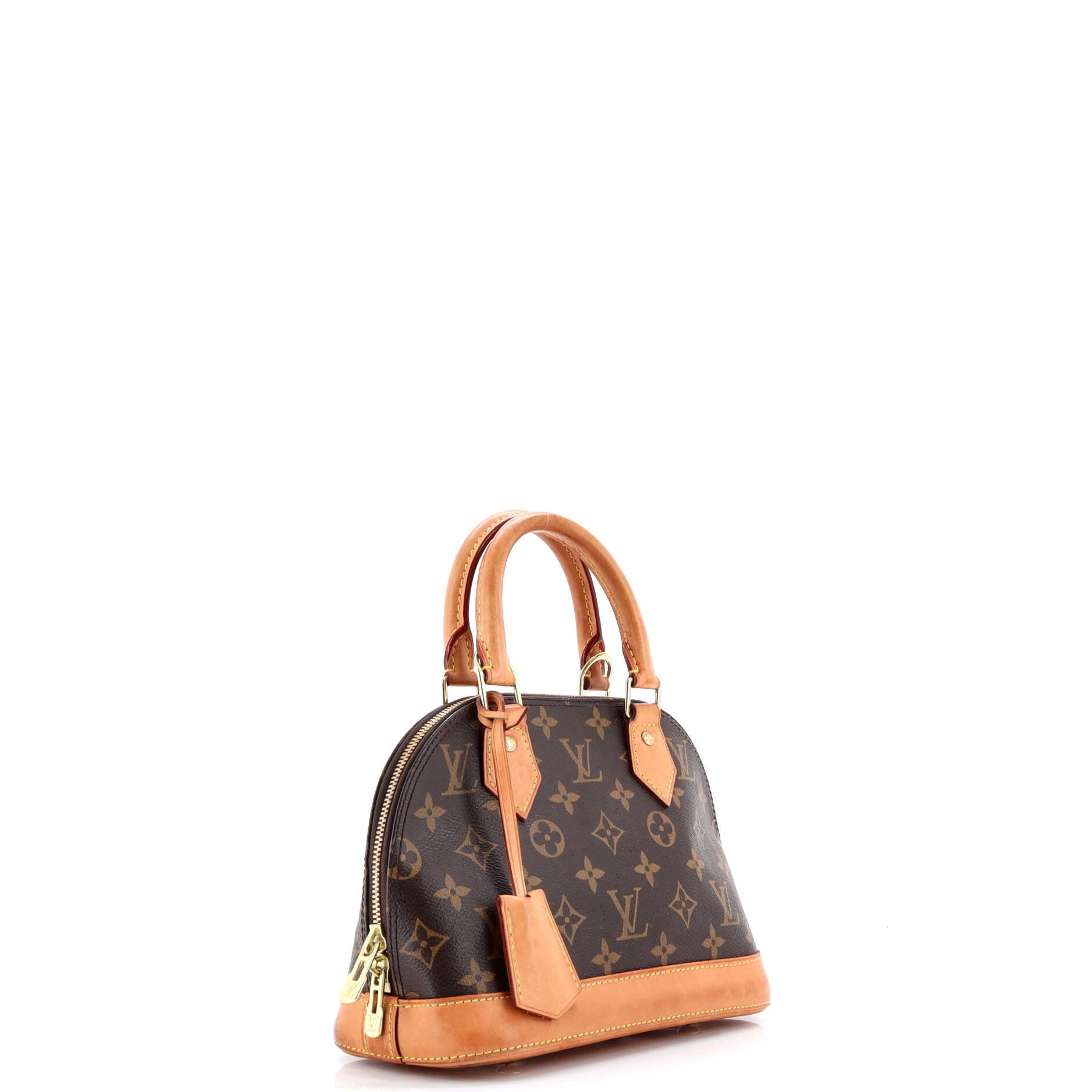 Alma Handbag Monogram Canvas BB