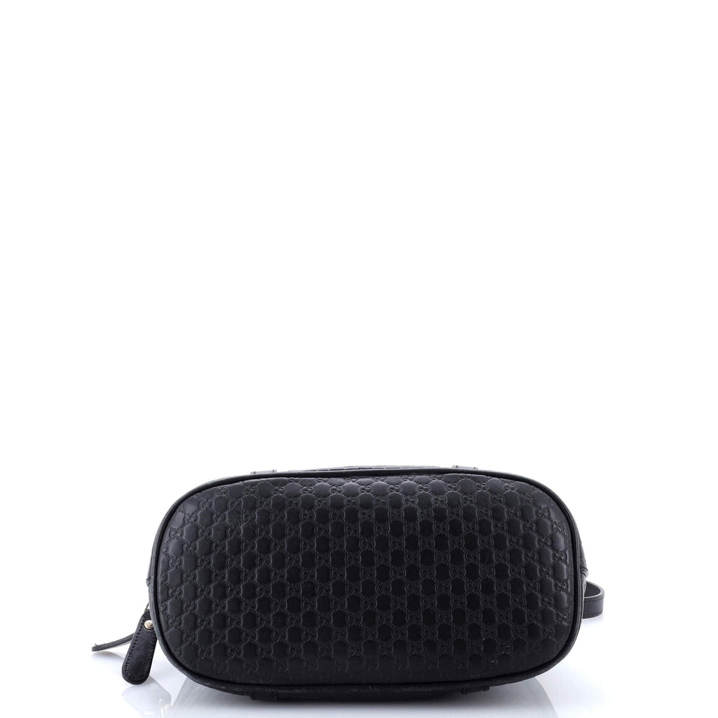 Convertible Dome Satchel Microguccissima Leather Mini