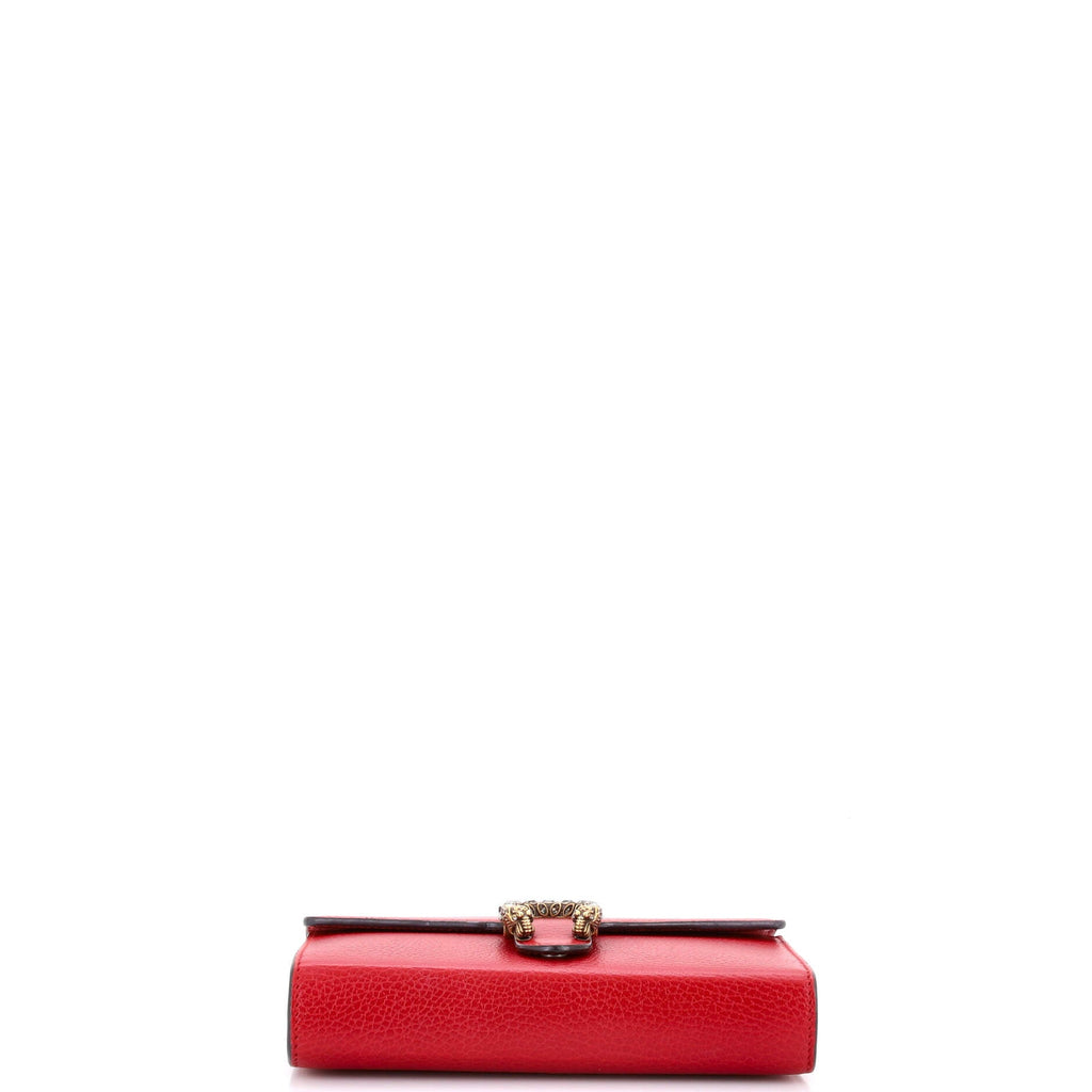 Dionysus Chain Wallet Leather with Embellished Detail Small