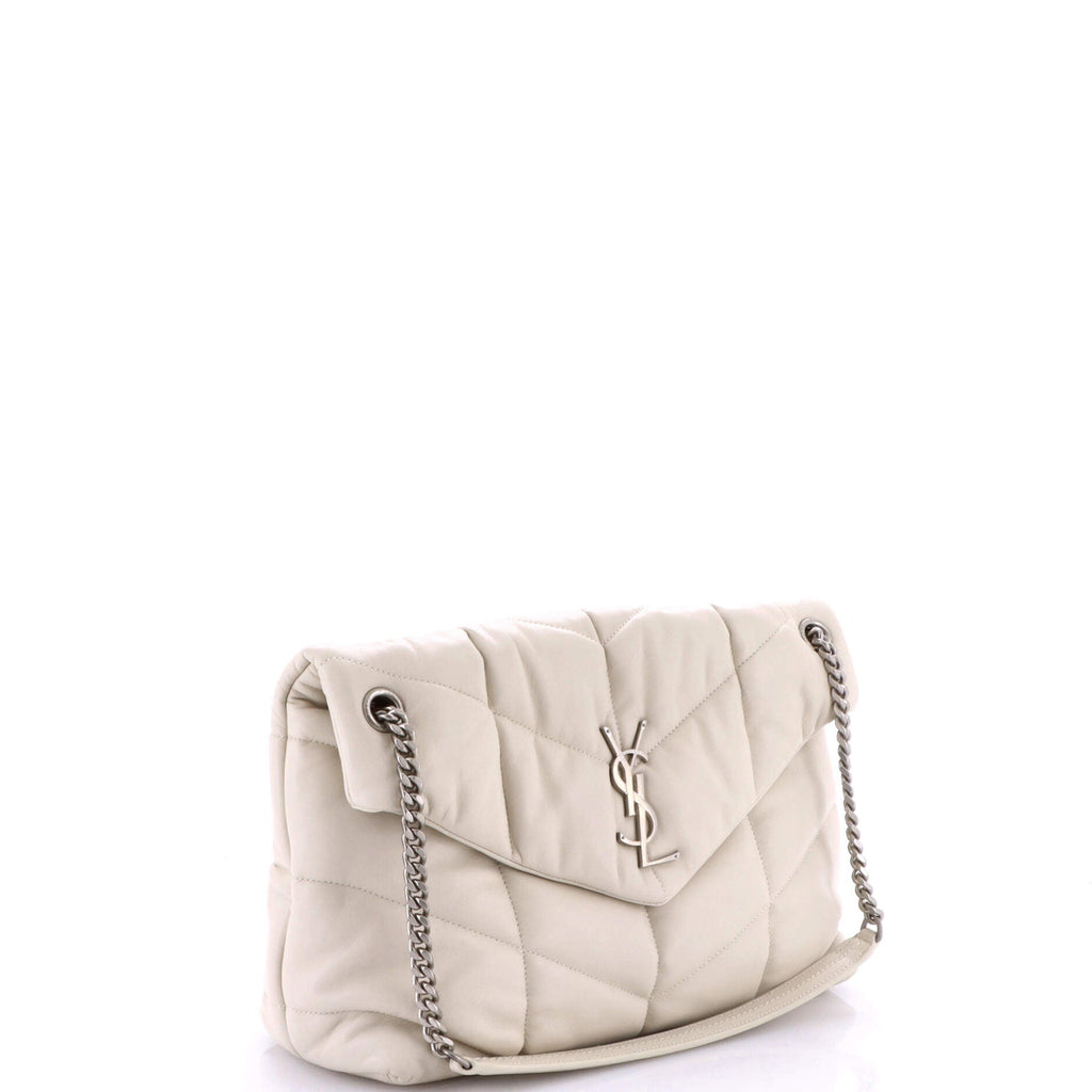 Loulou Puffer Shoulder Bag Quilted Leather Medium