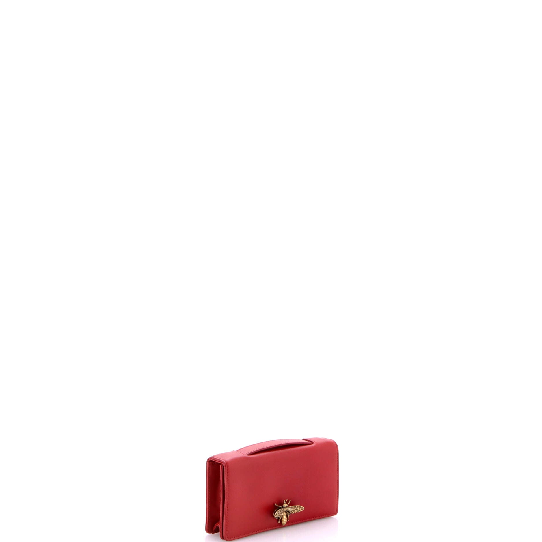 Bee Clutch Leather
