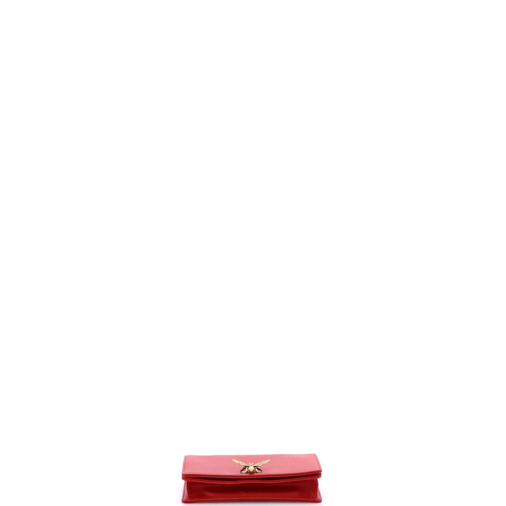 Bee Clutch Leather