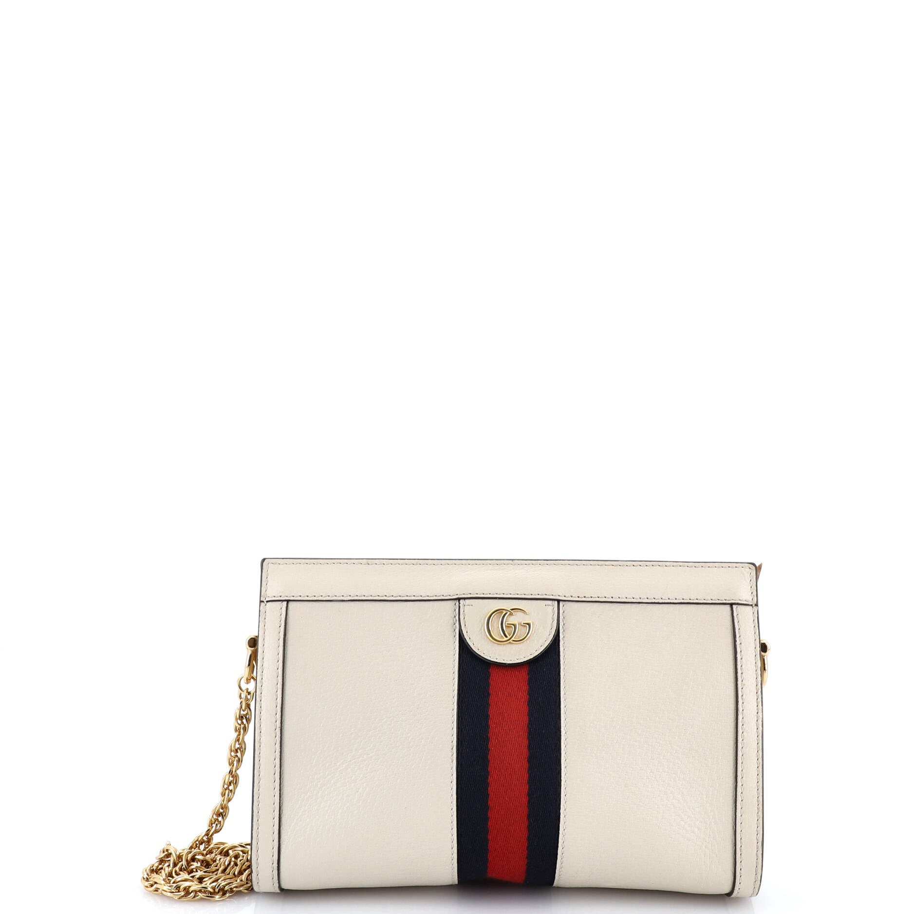 Ophidia Chain Shoulder Bag Leather Small