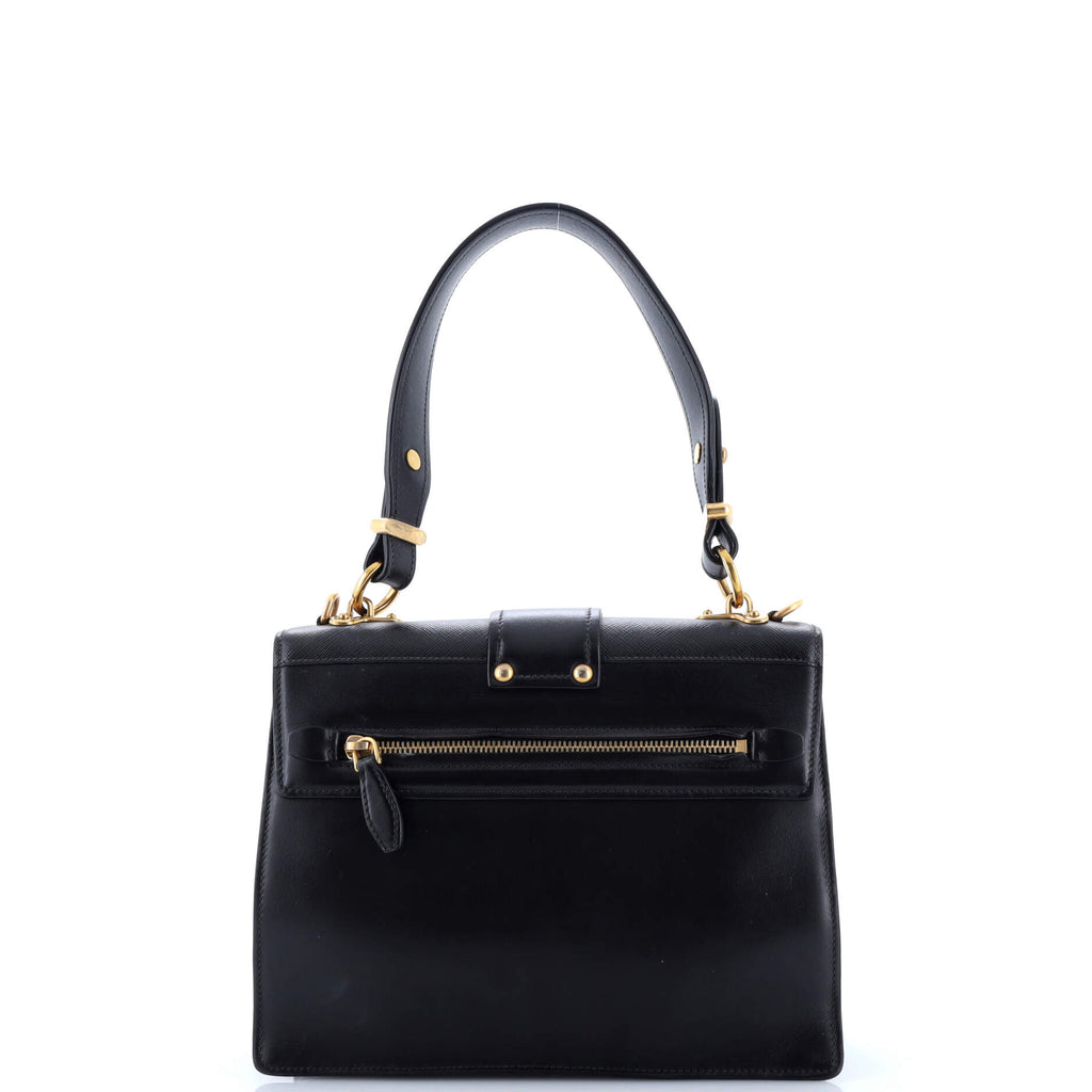 Cahier Convertible Shoulder Bag City Calf and Saffiano Medium