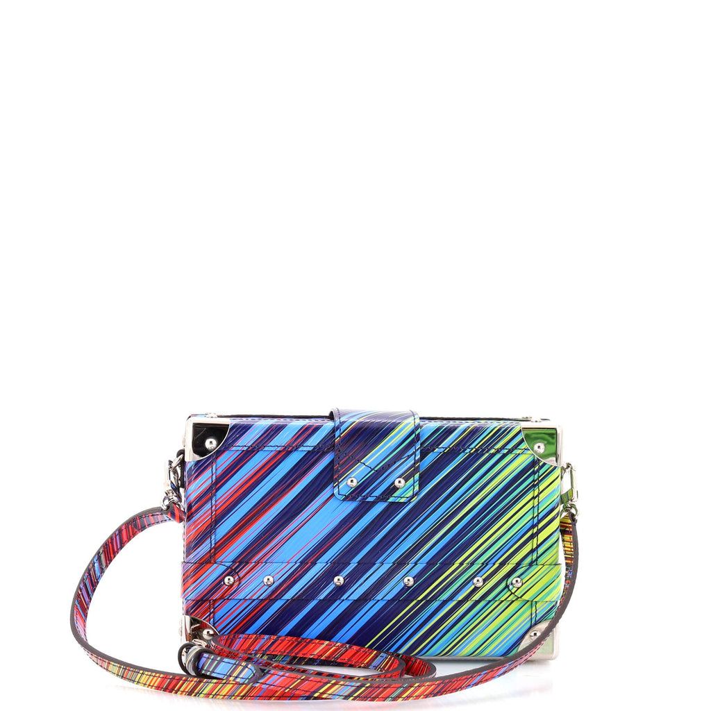 Petite Malle Handbag Limited Edition Printed Epi Leather