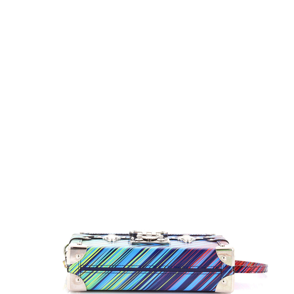 Petite Malle Handbag Limited Edition Printed Epi Leather