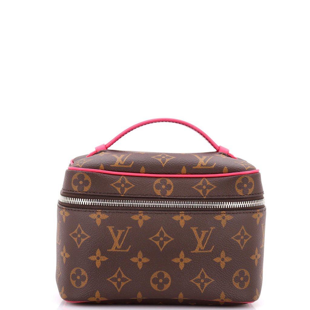Nice Vanity Case Monogram Canvas Mini