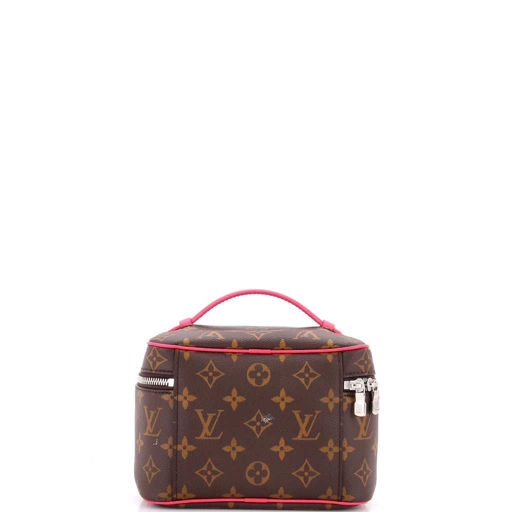 Nice Vanity Case Monogram Canvas Mini