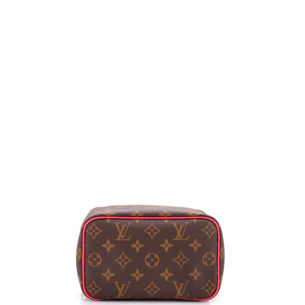 Nice Vanity Case Monogram Canvas Mini