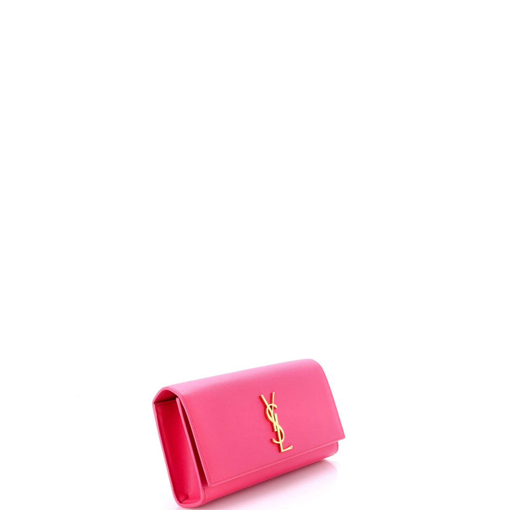 Classic Monogram Clutch Leather Long