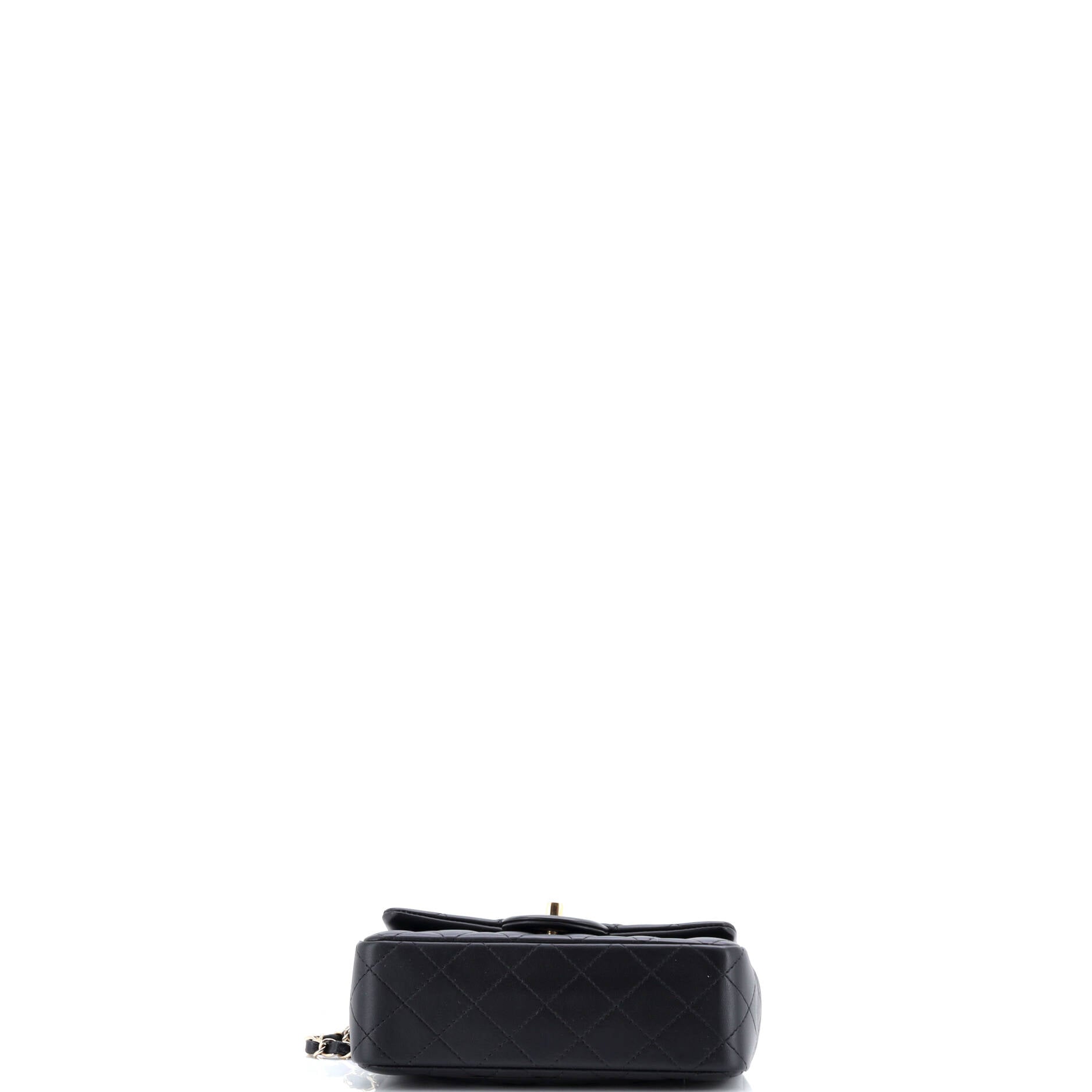 Classic Single Flap Bag Quilted Lambskin Mini