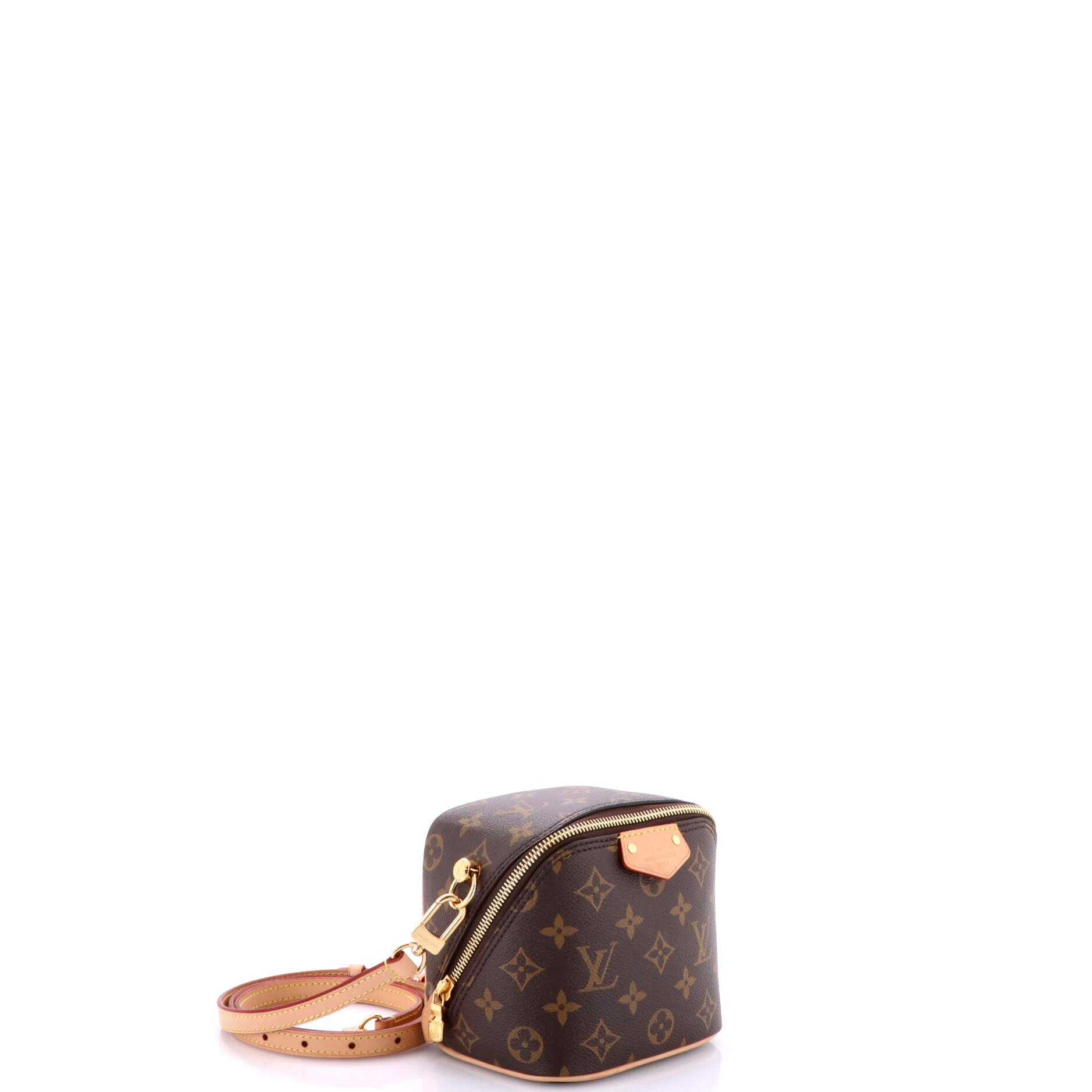 Just in Case Shoulder Bag Monogram Coated Canvas