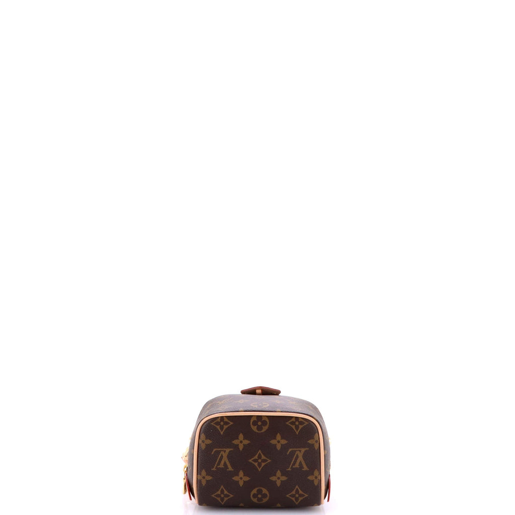 Just in Case Shoulder Bag Monogram Coated Canvas