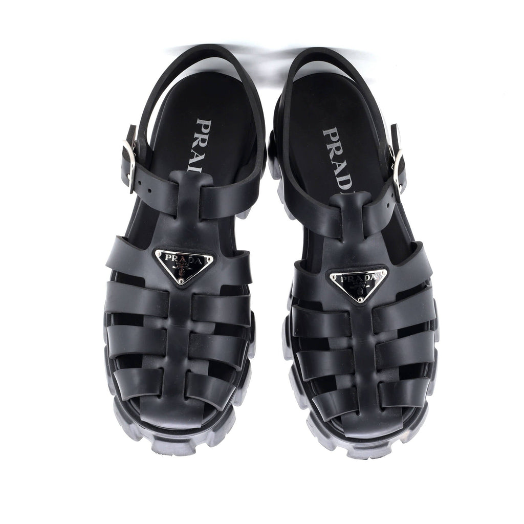 Women's Monolith Cage Platform Sandals Rubber