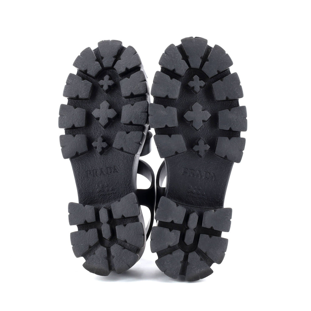 Women's Monolith Cage Platform Sandals Rubber