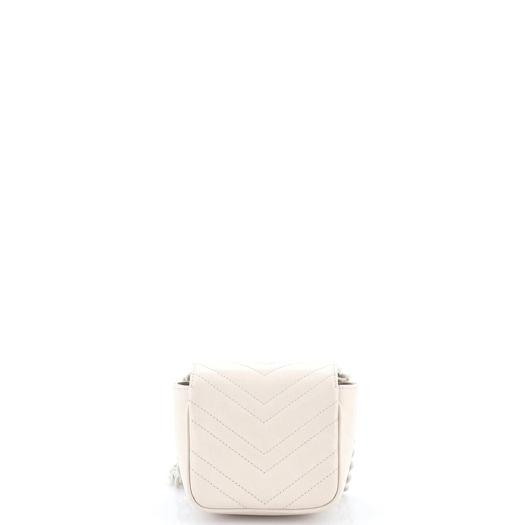 GG Marmont Flap Belt Bag Matelasse Leather Mini