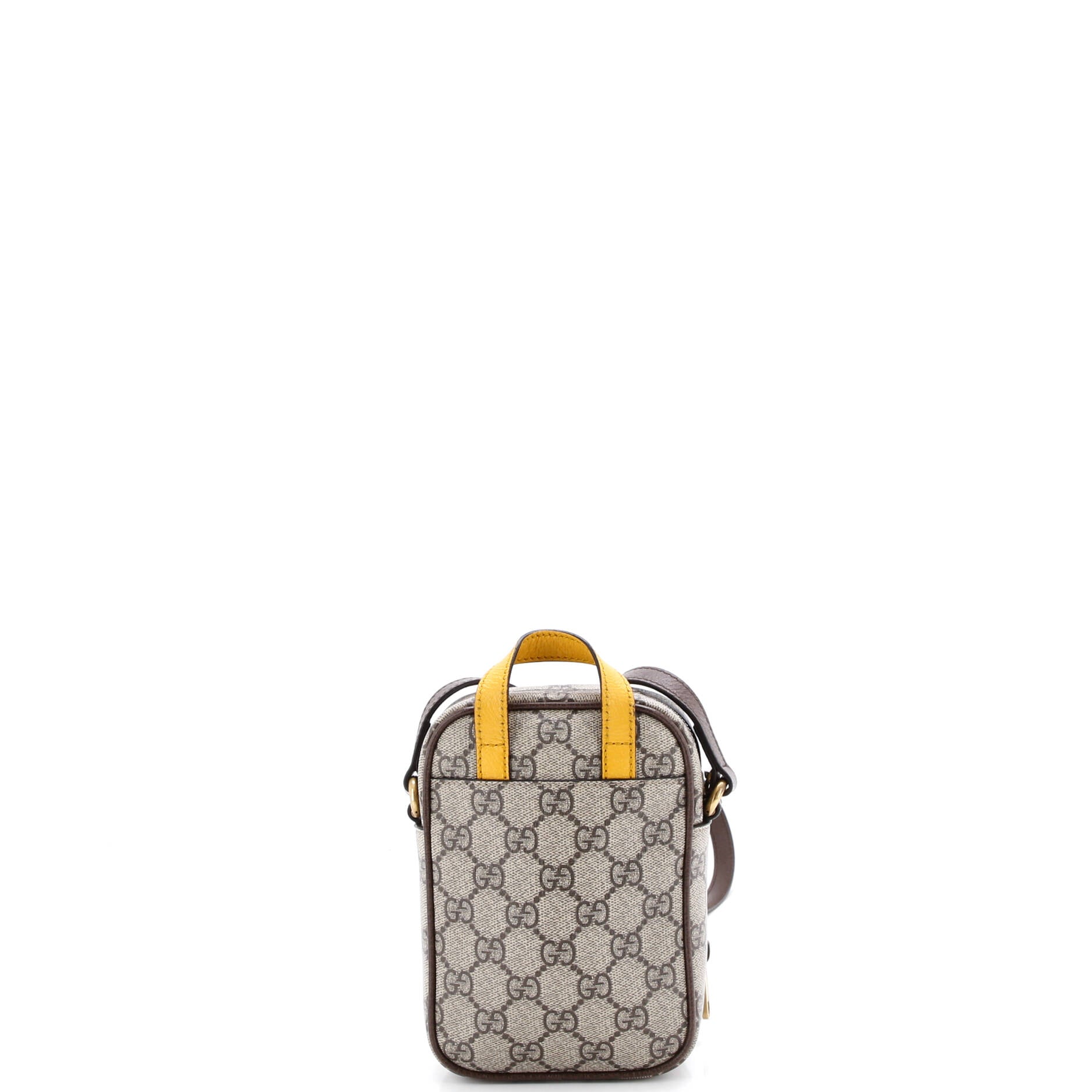 Neo Vintage Top Handle Crossbody Bag GG Coated Canvas Mini