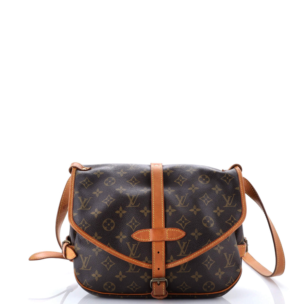 Saumur Handbag Monogram Canvas 30