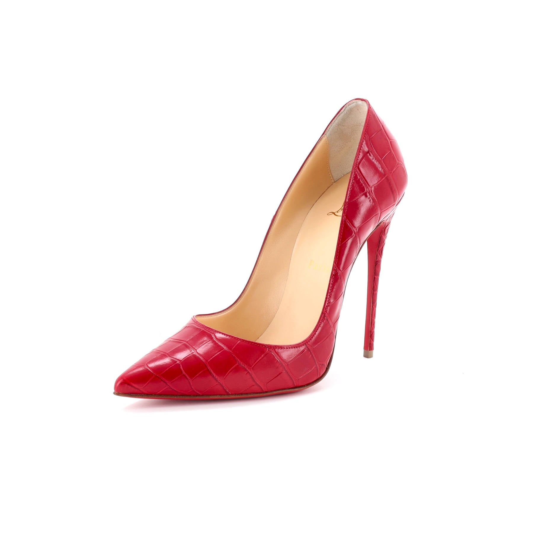 Women's So Kate Pumps Crocodile Embossed Leather 120